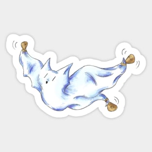 Ghostly Dings Sticker